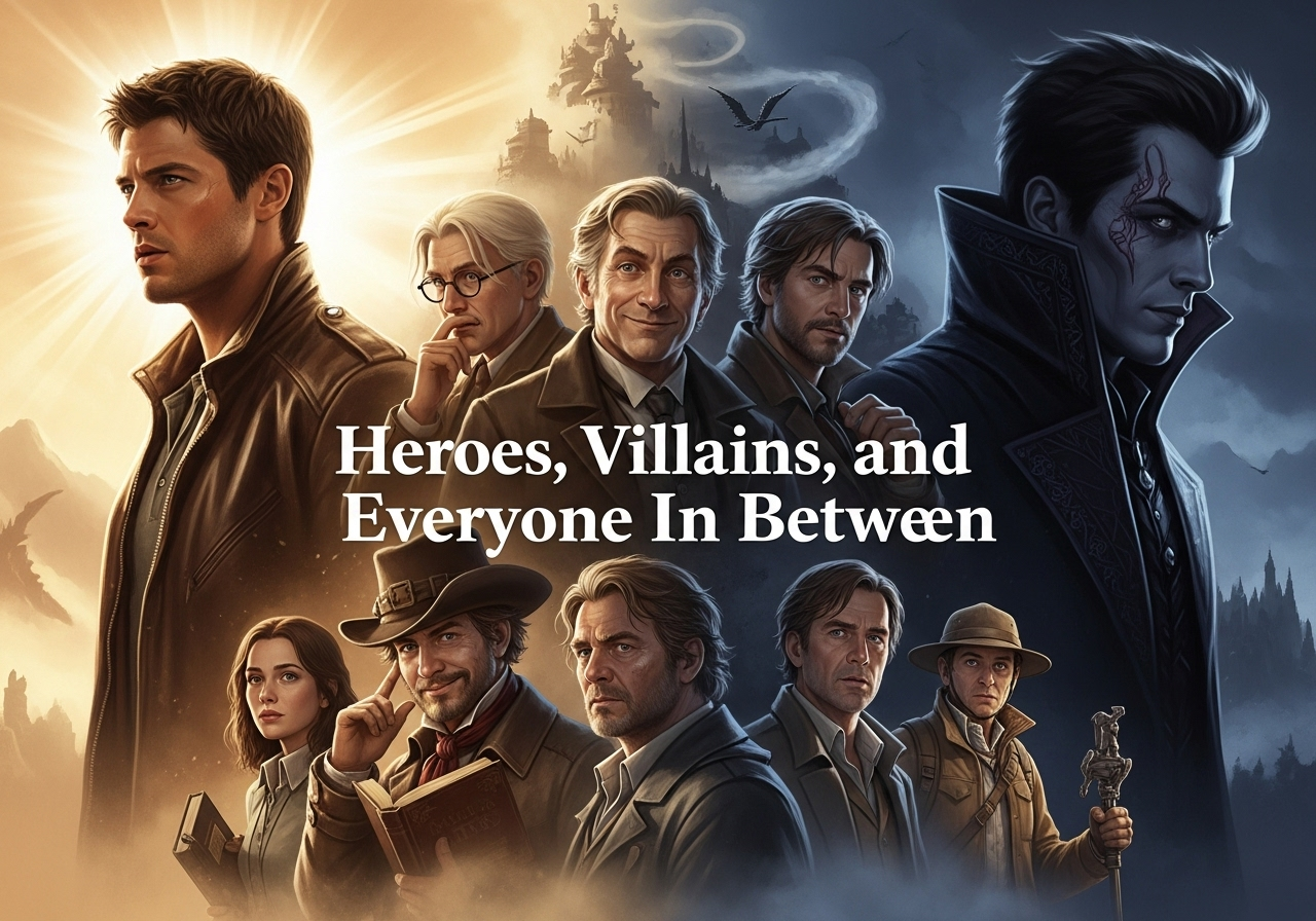 Heroes, Villains, and Everyone In Between