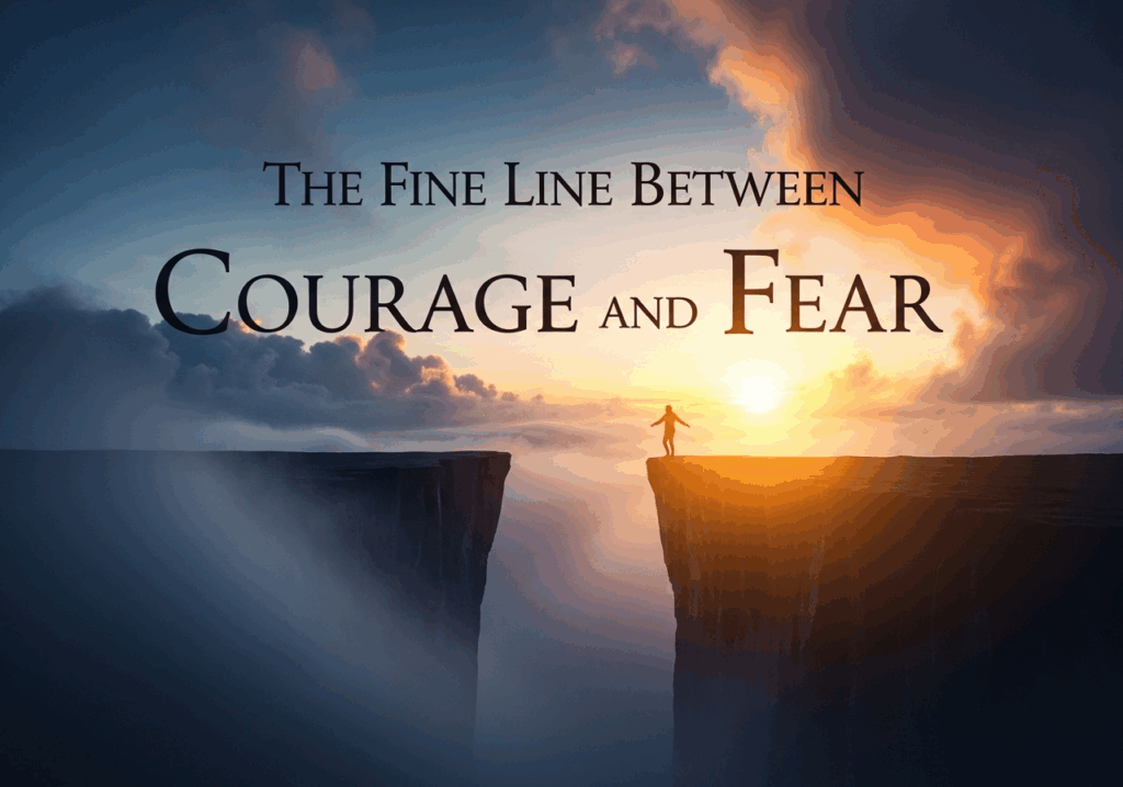 The Fine Line Between Courage and Fear