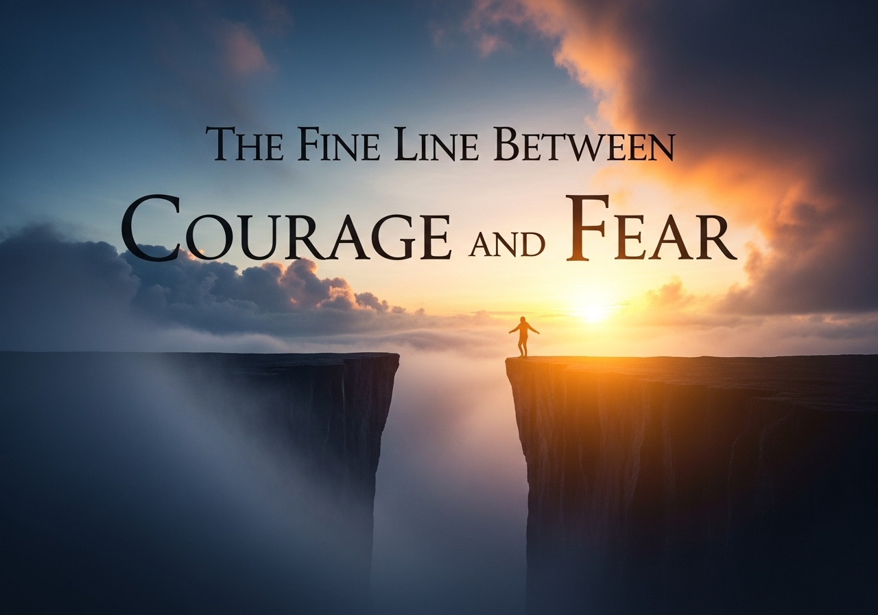 The Fine Line Between Courage and Fear